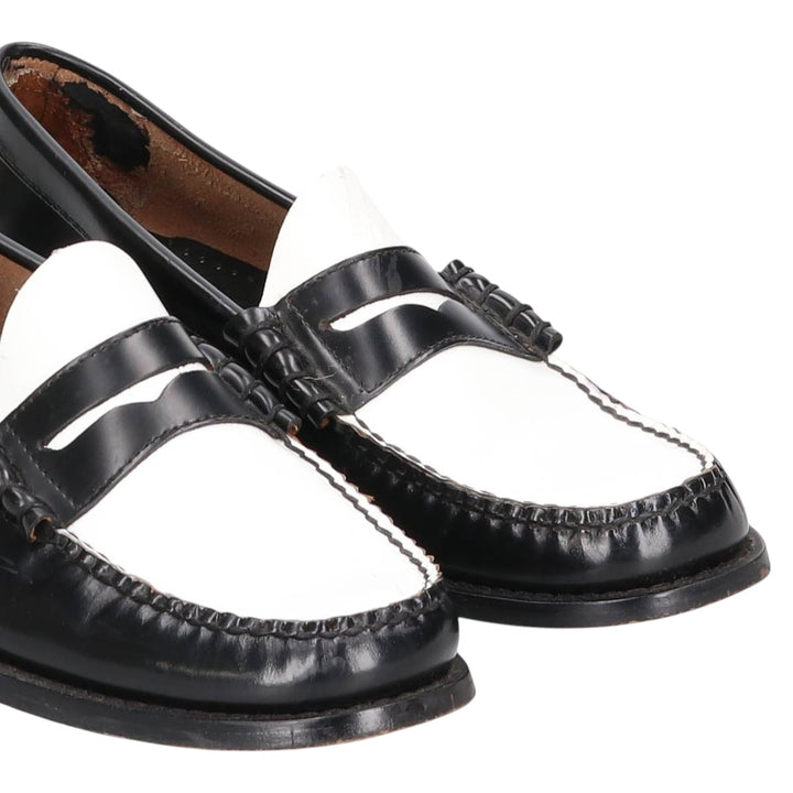 GHBass WEEJUNS Two-Tone Coin Loafers 9D Men's 27.0cm genuine leather black type Vintage Second Hand