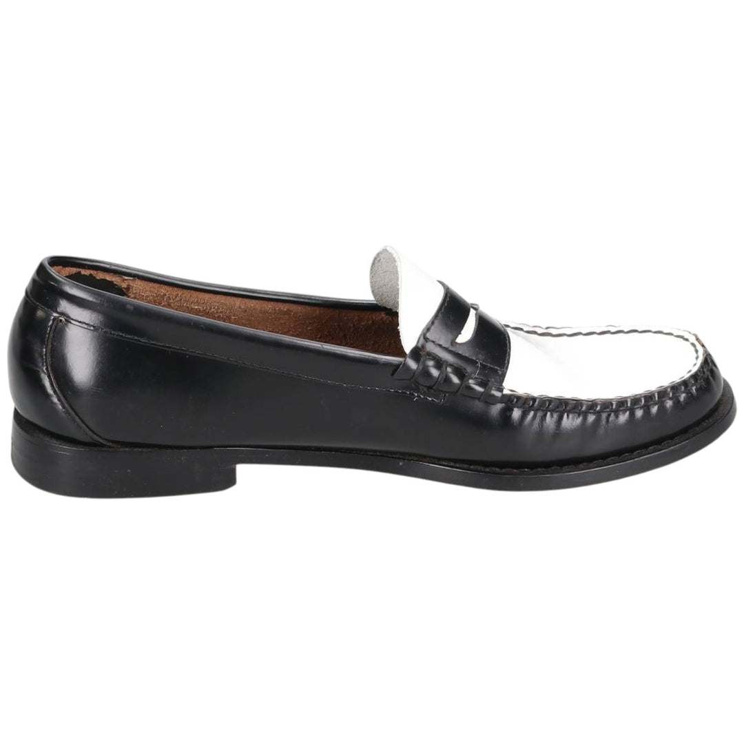 GHBass WEEJUNS Two-Tone Coin Loafers 9D Men's 27.0cm genuine leather black type Vintage Second Hand