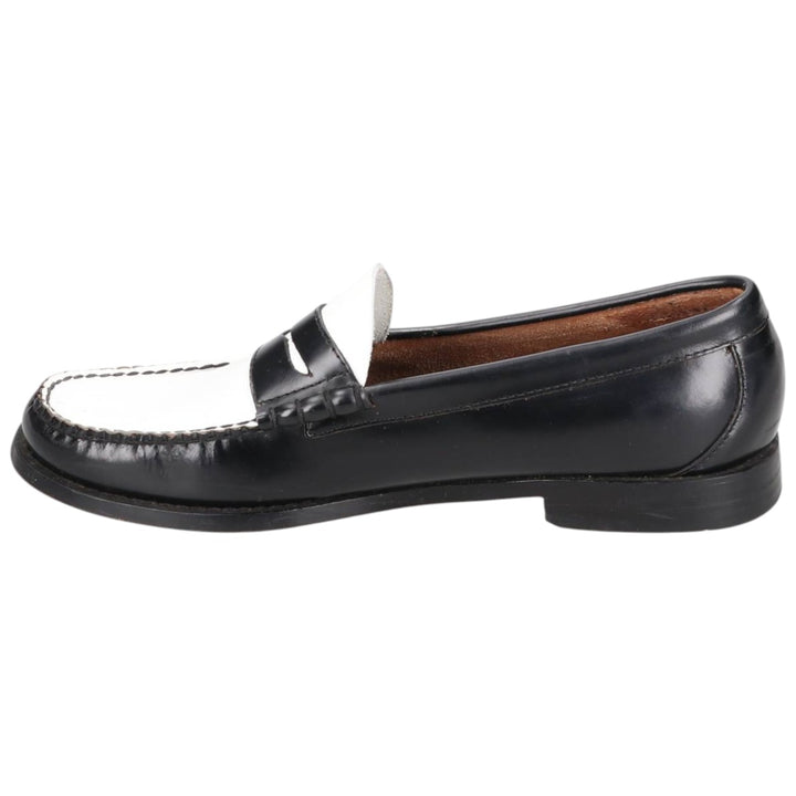 GHBass WEEJUNS Two-Tone Coin Loafers 9D Men's 27.0cm genuine leather black type Vintage Second Hand