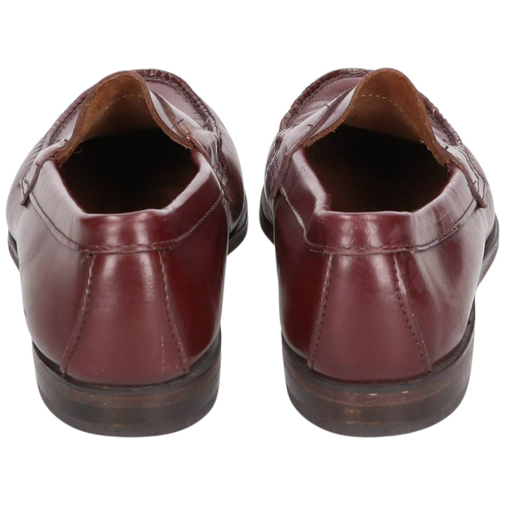 GHBass WEEJUNS Coin Loafers, Made in USA, Size 10B Men's 28.0cm genuine leather brown type Vintage Second Hand