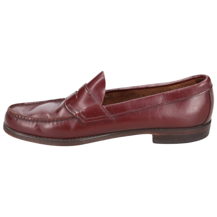 GHBass WEEJUNS Coin Loafers, Made in USA, Size 10B Men's 28.0cm genuine leather brown type Vintage Second Hand