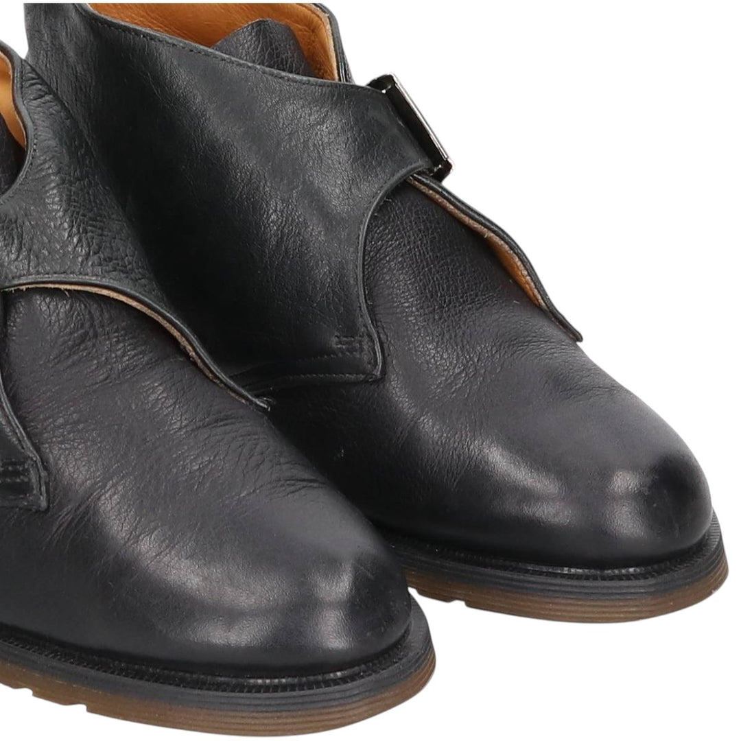 Dr. Martens Monk Strap Boots Made in England Women's 24.0cm genuine leather black type Vintage Second Hand