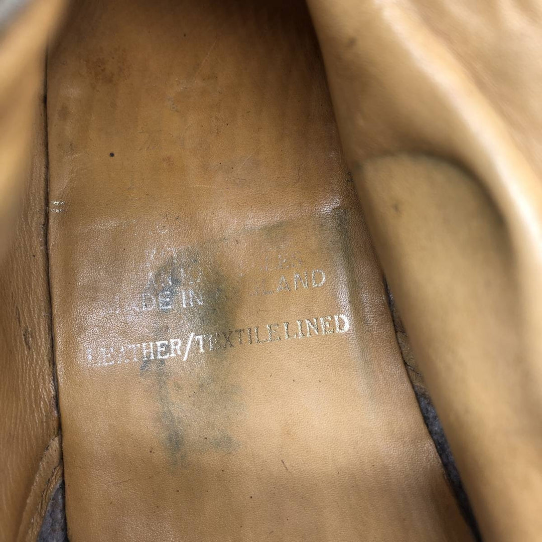 Dr. Martens Monk Strap Boots Made in England Women's 24.0cm genuine leather black type Vintage Second Hand