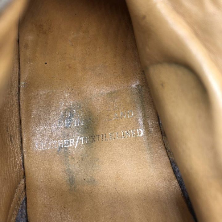 Dr. Martens Monk Strap Boots Made in England Women's 24.0cm genuine leather black type Vintage Second Hand