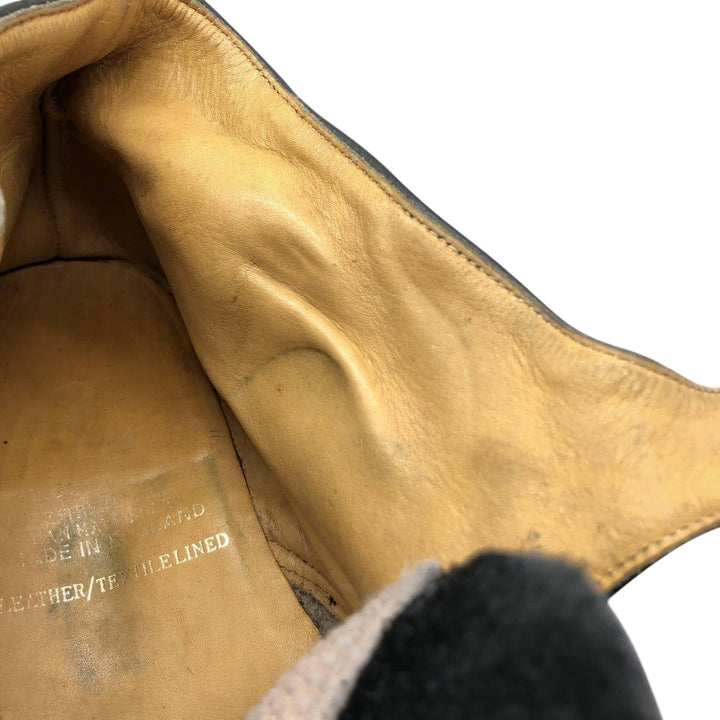 Dr. Martens Monk Strap Boots Made in England Women's 24.0cm genuine leather black type Vintage Second Hand