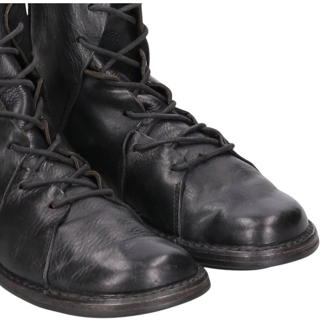 Trippen short boots size 38 Women's 24.0cm unclear black type Vintage Second Hand