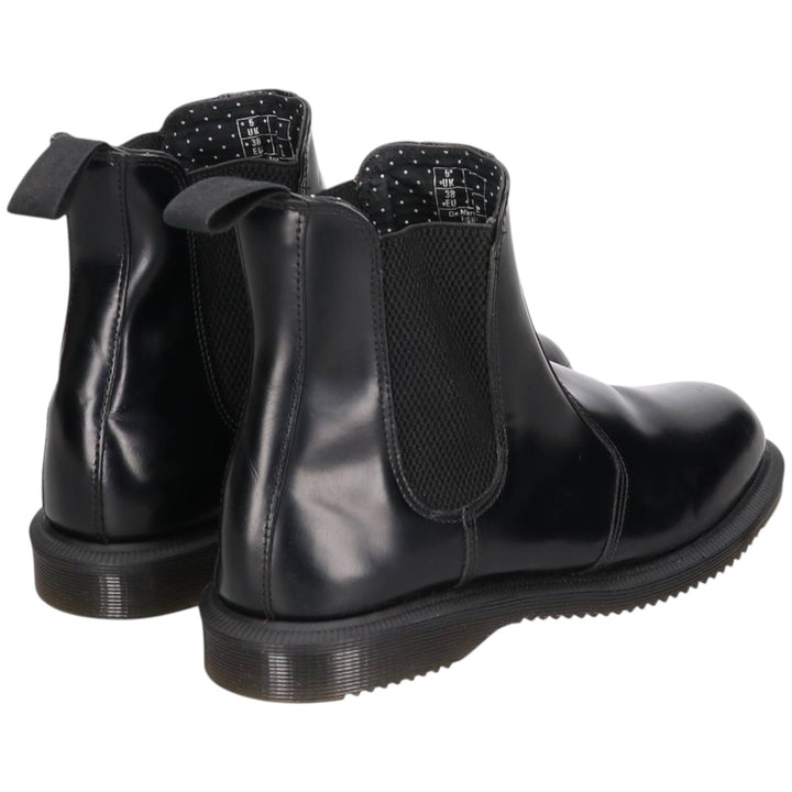 Dr. Martens Flora Chelsea Boots, Size 5, Side Gore Women's 24.0cm genuine leather black type Vintage Second Hand