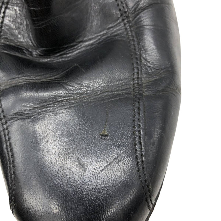 Florsheim Side Zip Boots 6D Women's 23.0cm genuine leather black type Vintage Second Hand