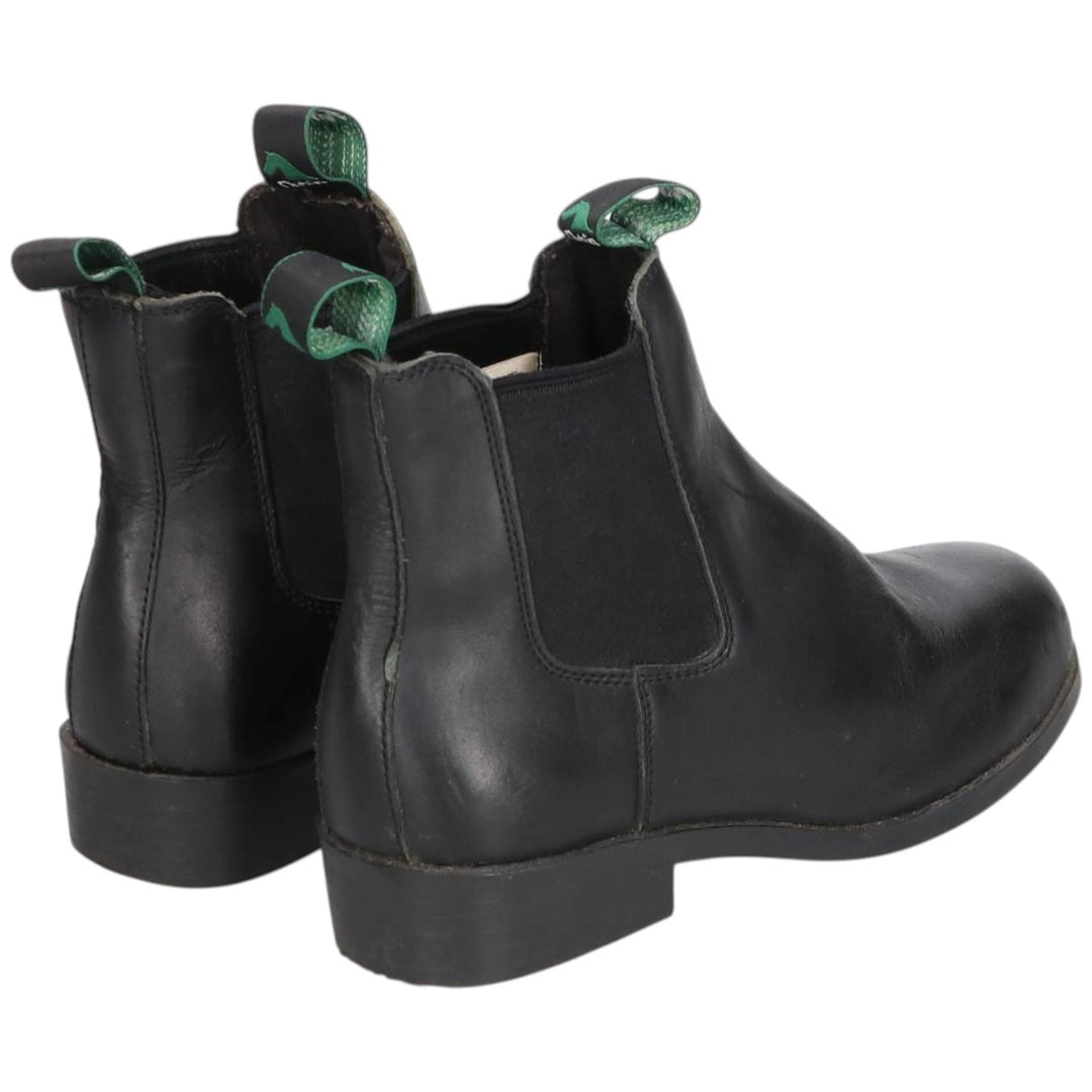 DUBLIN Side Gore Boots 6.5 Women's 23.0cm genuine leather black type Vintage Second Hand