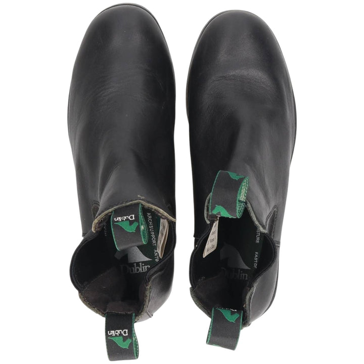 DUBLIN Side Gore Boots 6.5 Women's 23.0cm genuine leather black type Vintage Second Hand