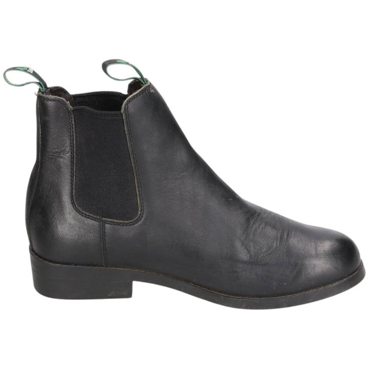 DUBLIN Side Gore Boots 6.5 Women's 23.0cm genuine leather black type Vintage Second Hand