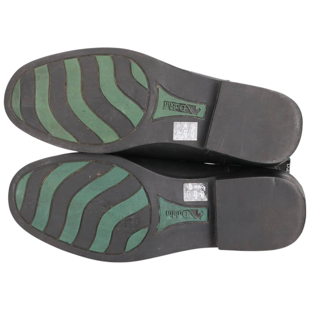 DUBLIN Side Gore Boots 6.5 Women's 23.0cm genuine leather black type Vintage Second Hand