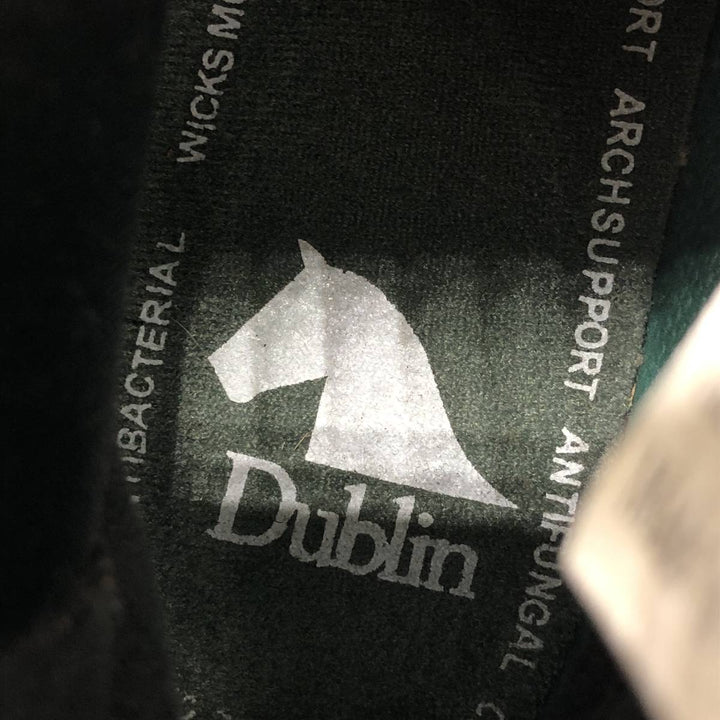 DUBLIN Side Gore Boots 6.5 Women's 23.0cm genuine leather black type Vintage Second Hand