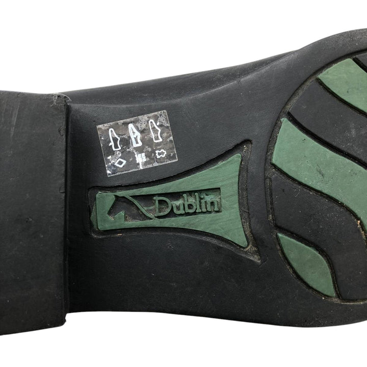 DUBLIN Side Gore Boots 6.5 Women's 23.0cm genuine leather black type Vintage Second Hand