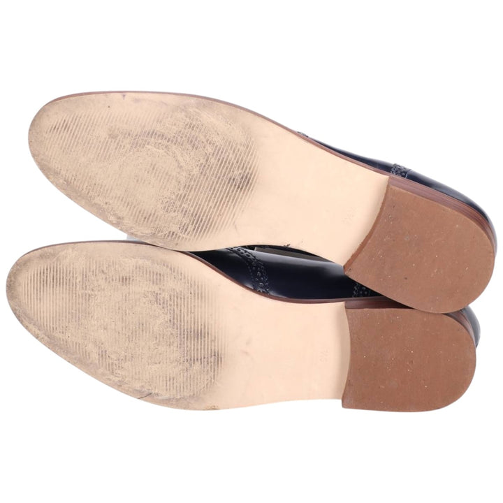 Talbots Wingtip Tassel Loafers, 9 1/2M, Women's, Size 10" /saa014585 Women's 25.5cm genuine leather navy blue type Vintage Second Hand