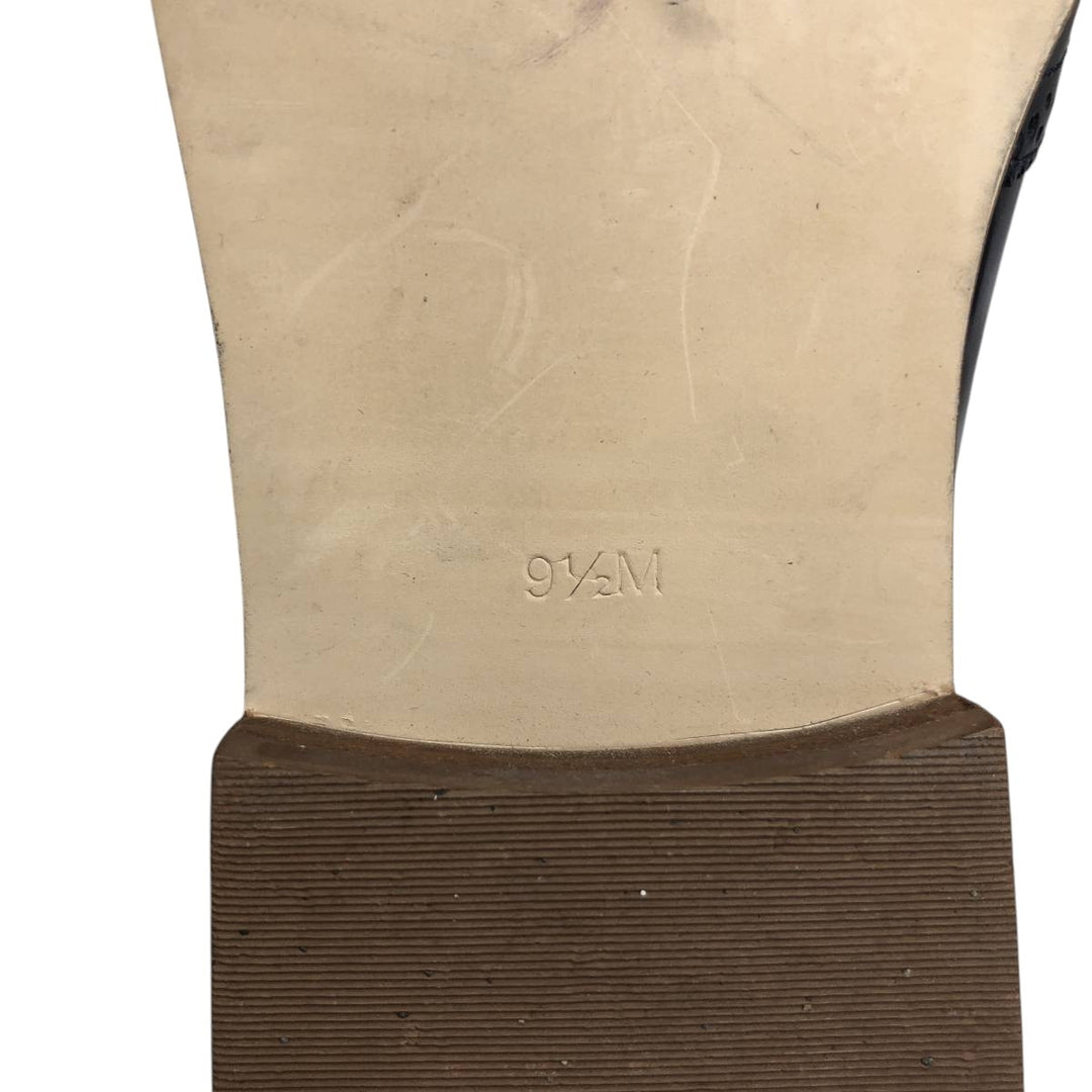 Talbots Wingtip Tassel Loafers, 9 1/2M, Women's, Size 10" /saa014585 Women's 25.5cm genuine leather navy blue type Vintage Second Hand