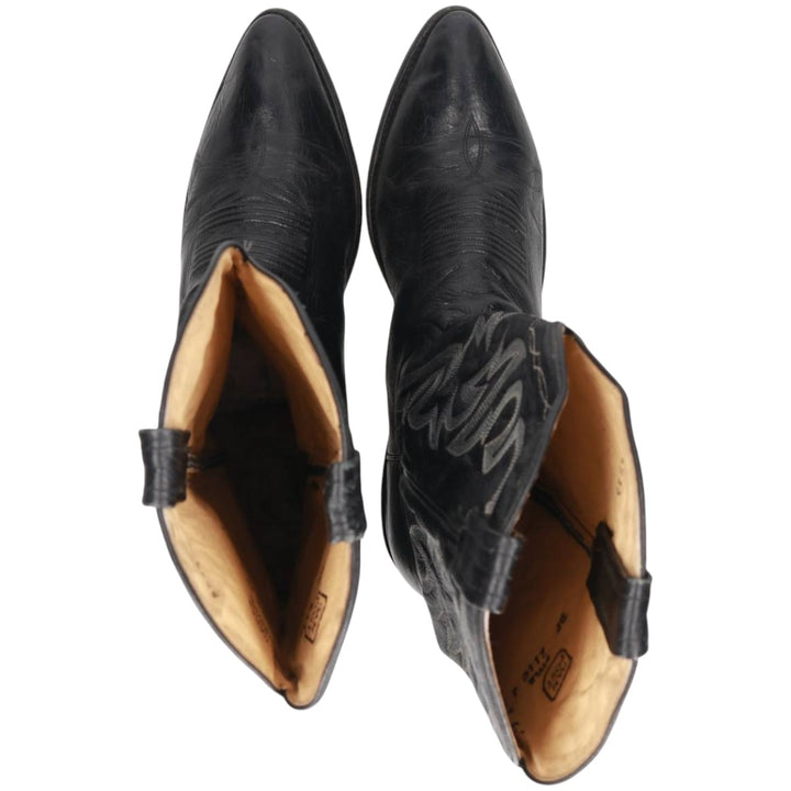 Danpost Western Boots 10 1/2D Men's 28.5cm genuine leather brown type Vintage Second Hand