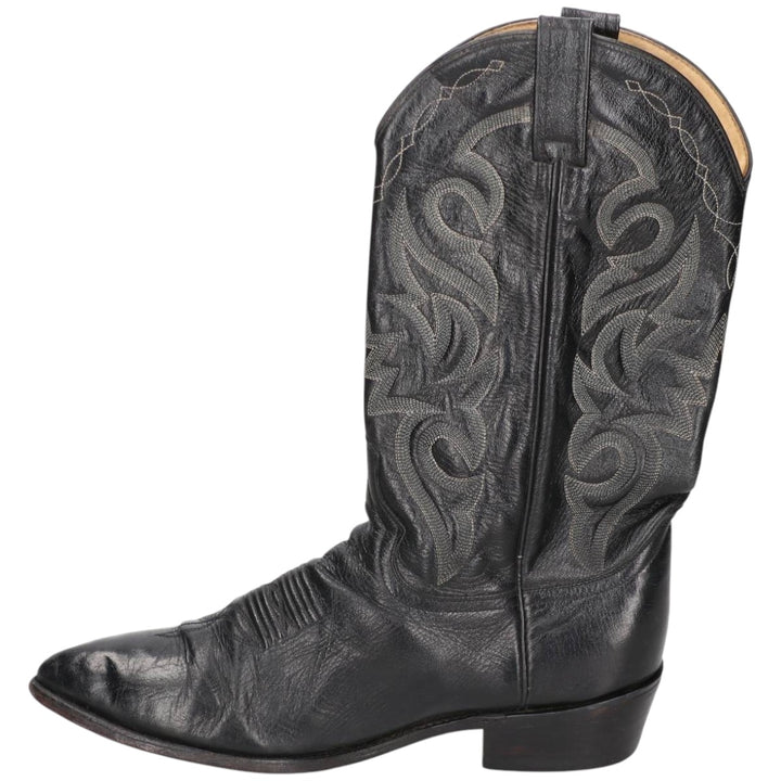 Danpost Western Boots 10 1/2D Men's 28.5cm genuine leather brown type Vintage Second Hand