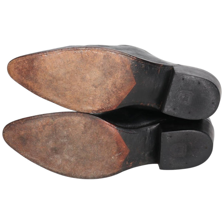 Danpost Western Boots 10 1/2D Men's 28.5cm genuine leather brown type Vintage Second Hand