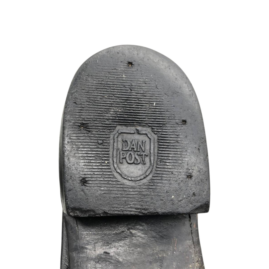 Danpost Western Boots 10 1/2D Men's 28.5cm genuine leather brown type Vintage Second Hand