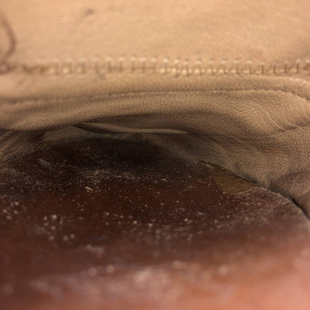 Paraboot COUSU GOODYEAX Coin Loafers, Made in France, 10K Men's 28.5cm genuine leather brown type Vintage Second Hand