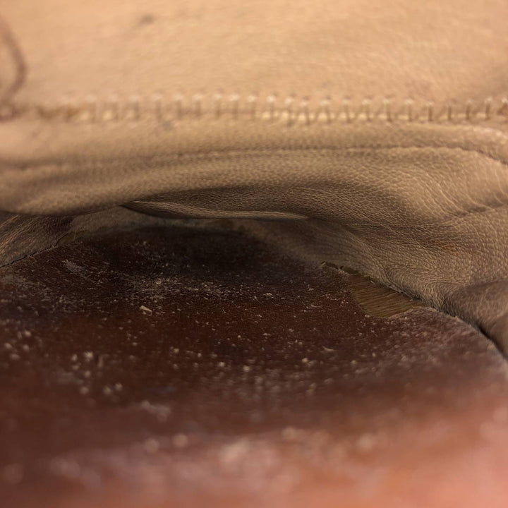 Paraboot COUSU GOODYEAX Coin Loafers, Made in France, 10K Men's 28.5cm genuine leather brown type Vintage Second Hand