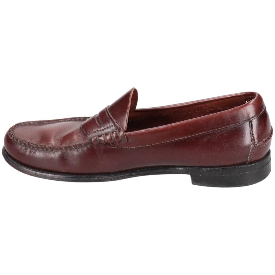 Dexter coin loafers, made in the USA, size 9B Men's 27.0cm genuine leather burgundy type Vintage Second Hand