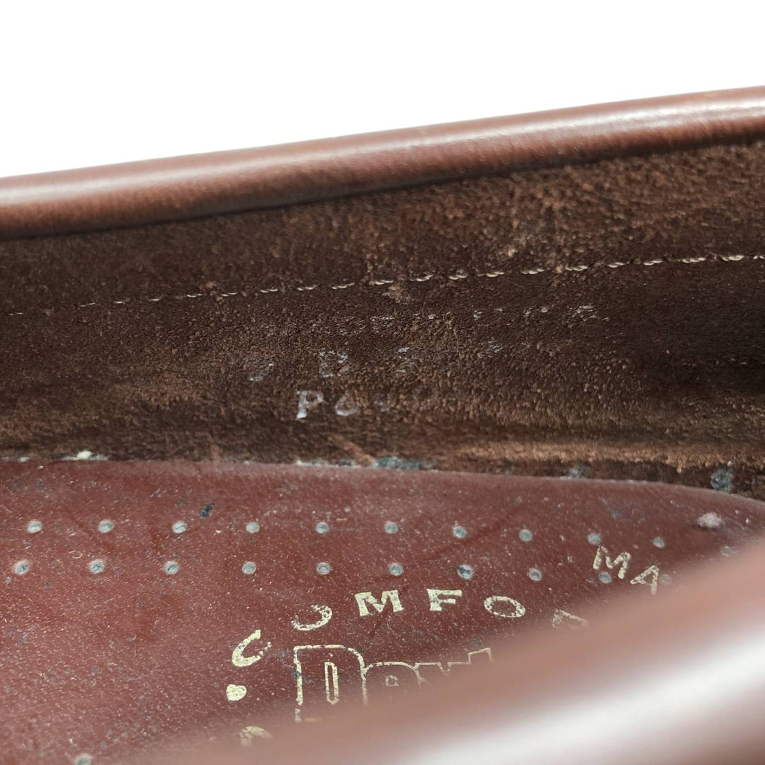 Dexter coin loafers, made in the USA, size 9B Men's 27.0cm genuine leather burgundy type Vintage Second Hand