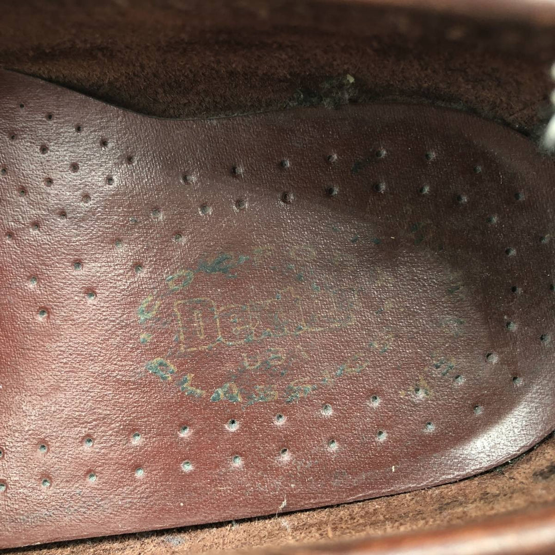 Dexter coin loafers, made in the USA, size 9B Men's 27.0cm genuine leather burgundy type Vintage Second Hand