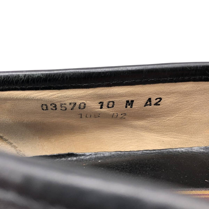 Cole Haan Braided Penny Loafers, Size 10M, Men's Size 11 (equivalent) /saa014592 Men's 28.0cm genuine leather black type Vintage Second Hand