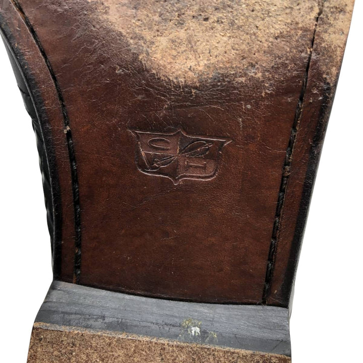 Cole Haan Braided Penny Loafers, Size 10M, Men's Size 11 (equivalent) /saa014592 Men's 28.0cm genuine leather black type Vintage Second Hand