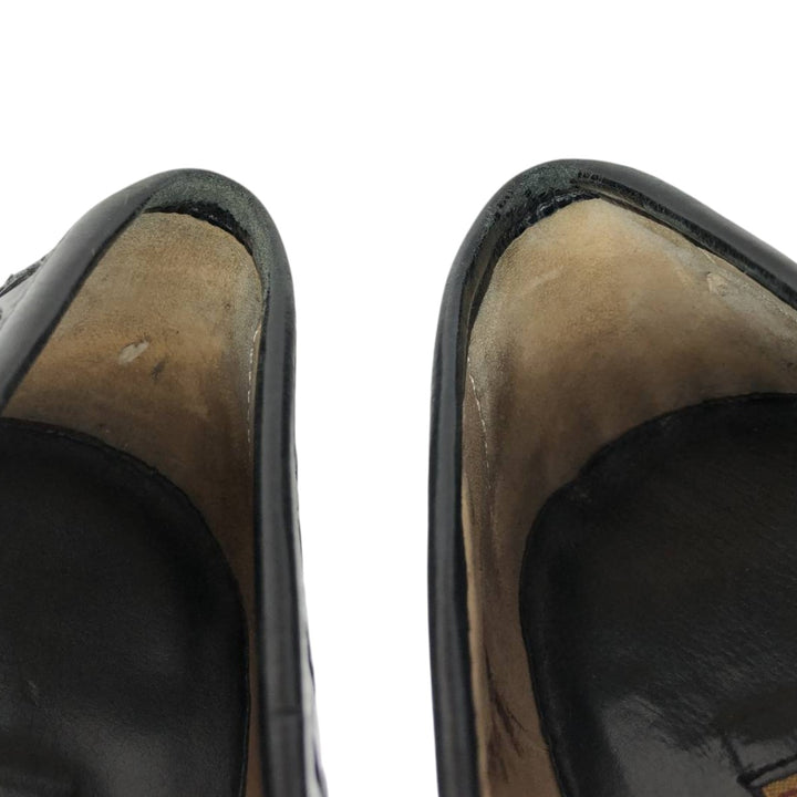 Cole Haan Braided Penny Loafers, Size 10M, Men's Size 11 (equivalent) /saa014592 Men's 28.0cm genuine leather black type Vintage Second Hand