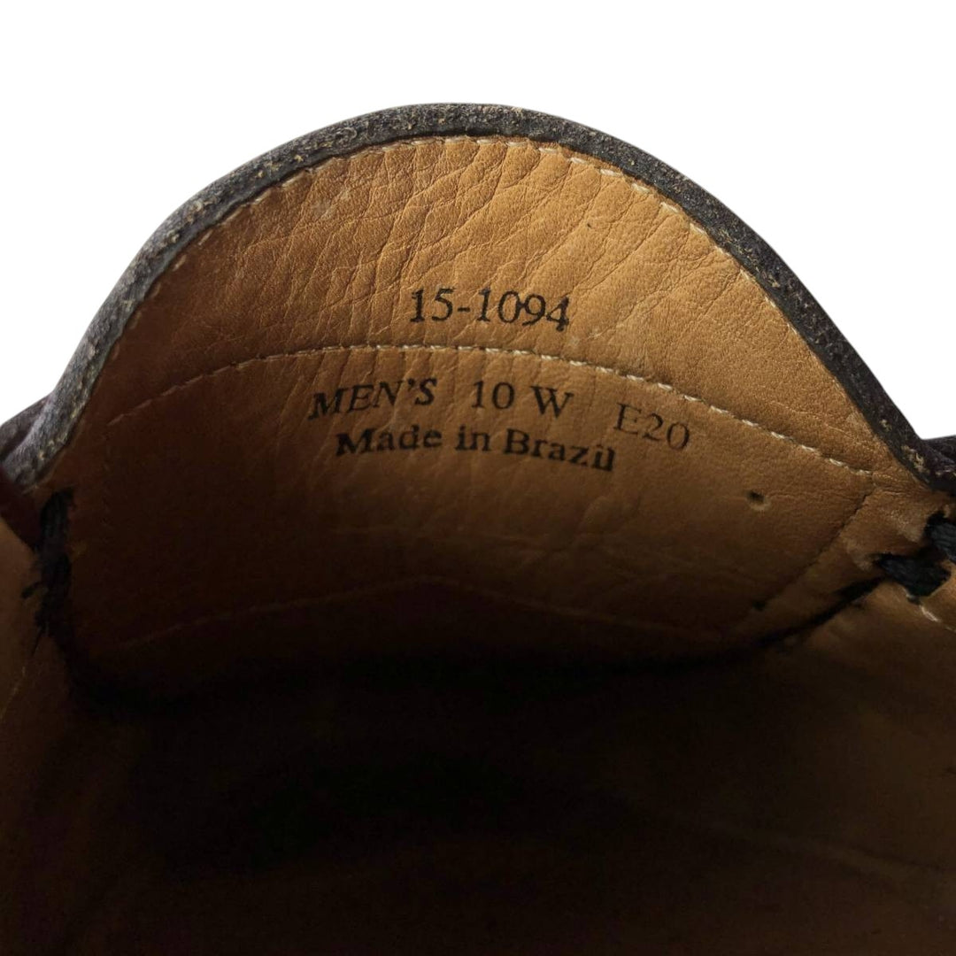 Johnston & Murphy SHEEPSKIN Tassel Loafers 10D Men's 28.0cm genuine leather burgundy type Vintage Second Hand