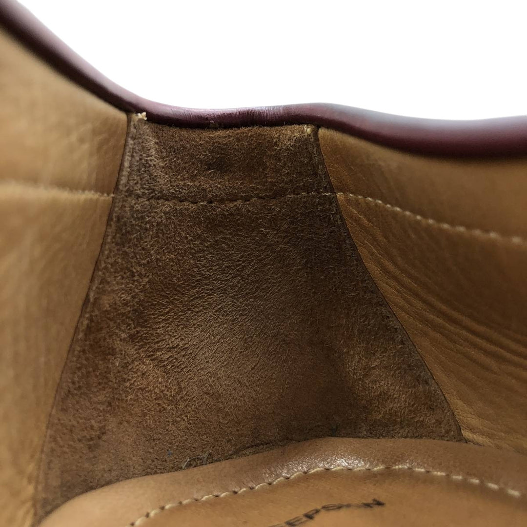 Johnston & Murphy SHEEPSKIN Tassel Loafers 10D Men's 28.0cm genuine leather burgundy type Vintage Second Hand