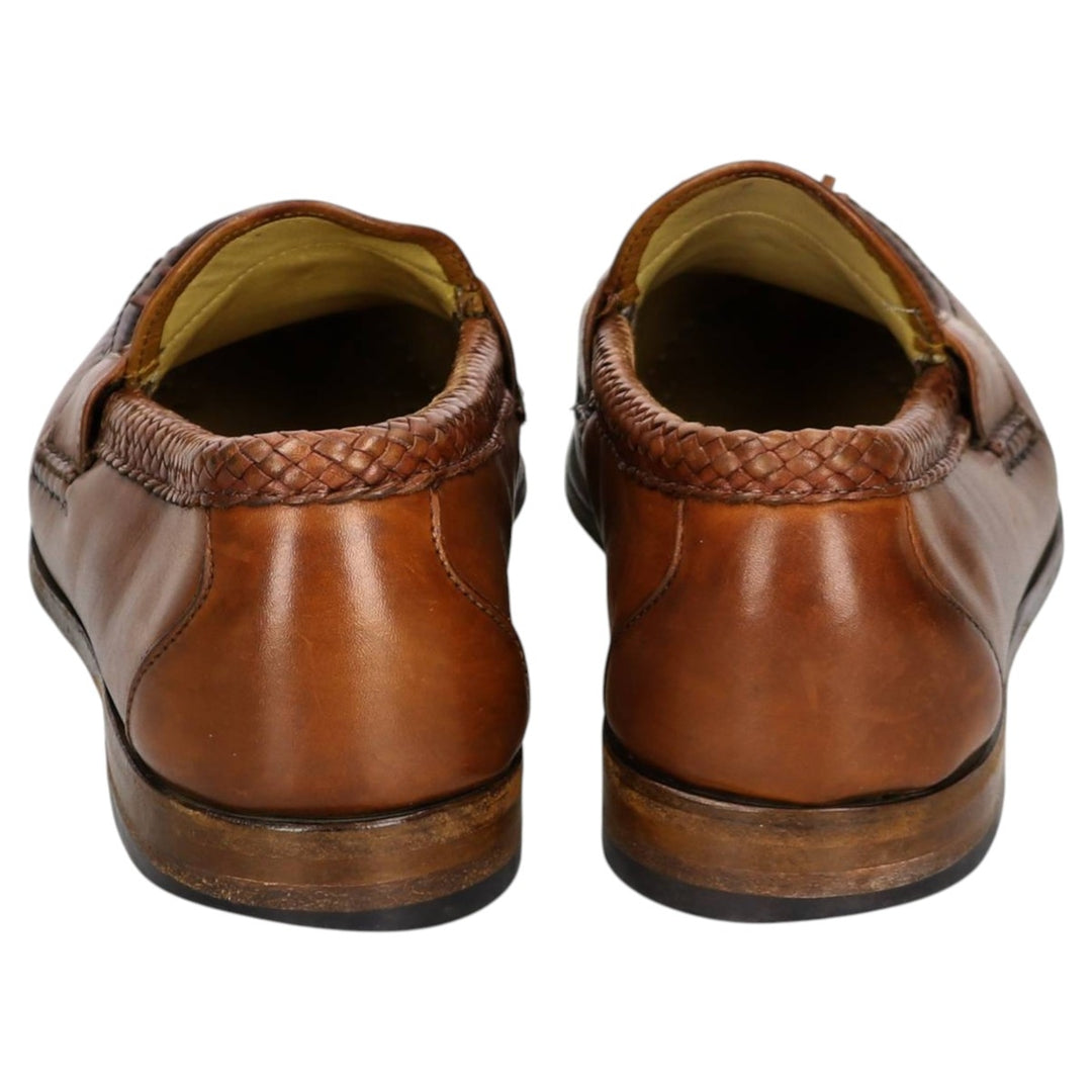 Allen Edmonds Maxfield Tassel Loafers, Size 9, Made in USA Men's 27.0cm unclear red type reddish brown Vintage Second Hand