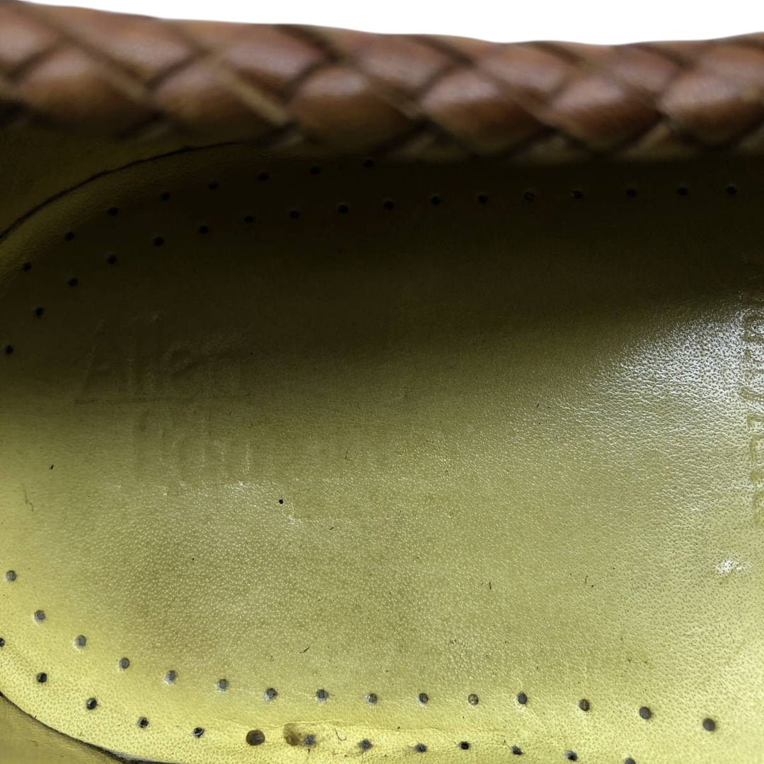 Allen Edmonds Maxfield Tassel Loafers, Size 9, Made in USA Men's 27.0cm unclear red type reddish brown Vintage Second Hand