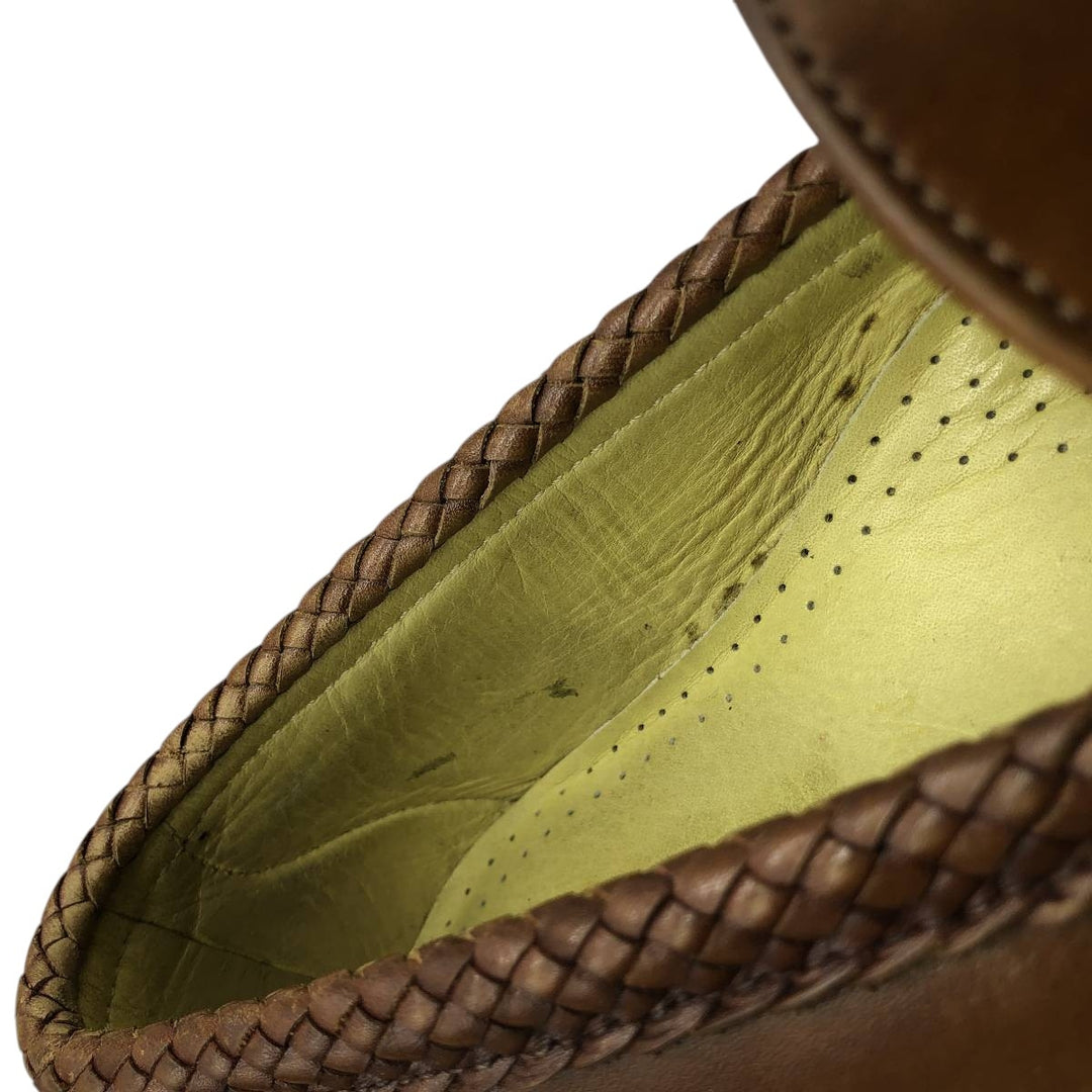 Allen Edmonds Maxfield Tassel Loafers, Size 9, Made in USA Men's 27.0cm unclear red type reddish brown Vintage Second Hand