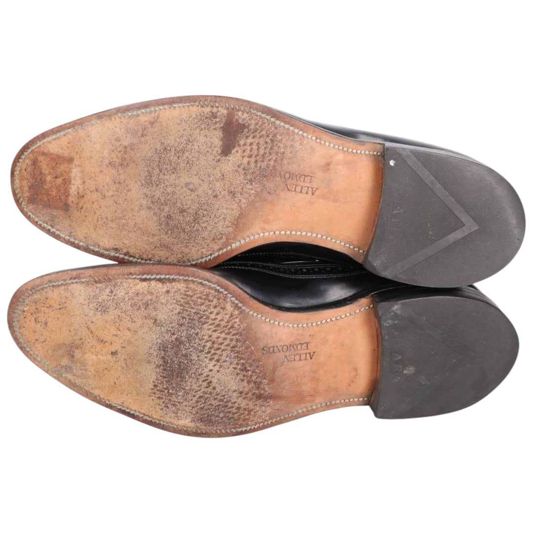 Allen Edmonds Berwick Wingtip Full Brogue Tassel Loafers, Made in USA, Size 9 1/2C, Men's, 10.8" (saa014598) Men's 27.5cm genuine leather black type Vintage Second Hand