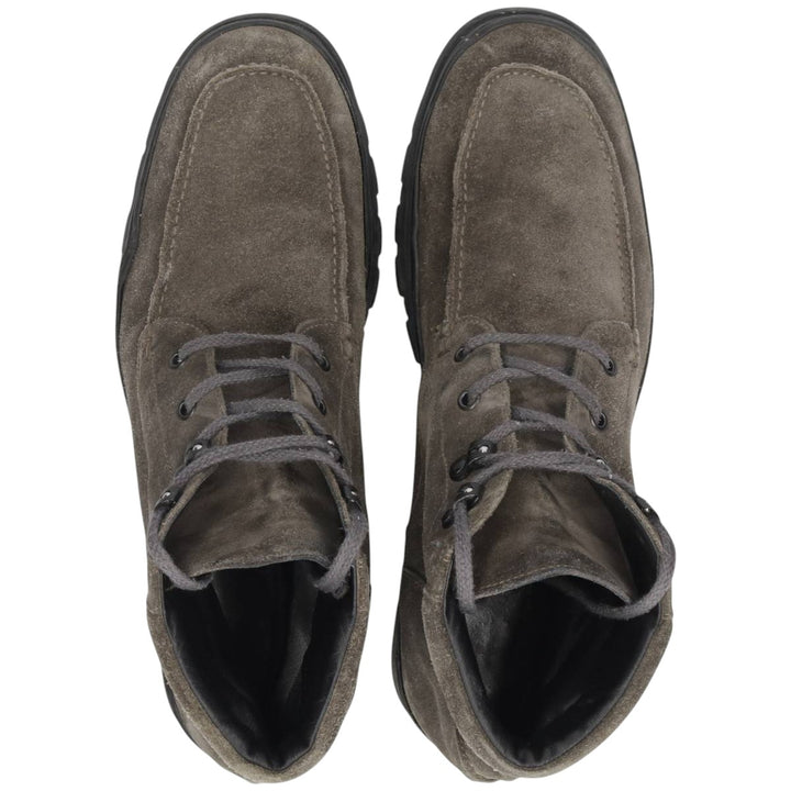 Salvatore Ferragamo work boots, Made in Italy, Size 10, 1D Men's 28.0cm unclear gray type Vintage Second Hand
