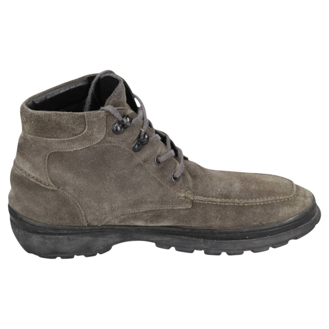 Salvatore Ferragamo work boots, Made in Italy, Size 10, 1D Men's 28.0cm unclear gray type Vintage Second Hand