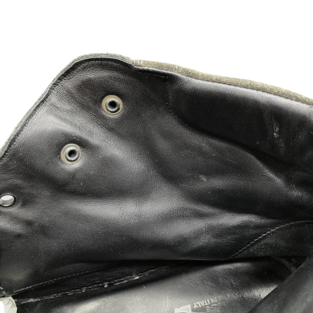 Salvatore Ferragamo work boots, Made in Italy, Size 10, 1D Men's 28.0cm unclear gray type Vintage Second Hand