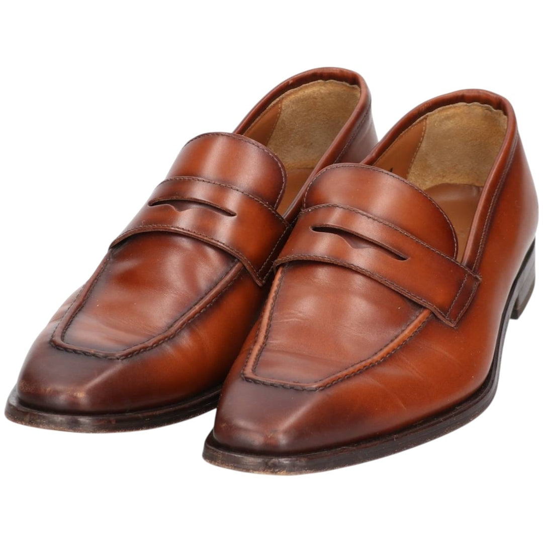 Antonio Marras's Laboratorio Art-igianale penny loafers, Made in Italy, size 42 Men's 26.0cm genuine leather brown type Vintage Second Hand