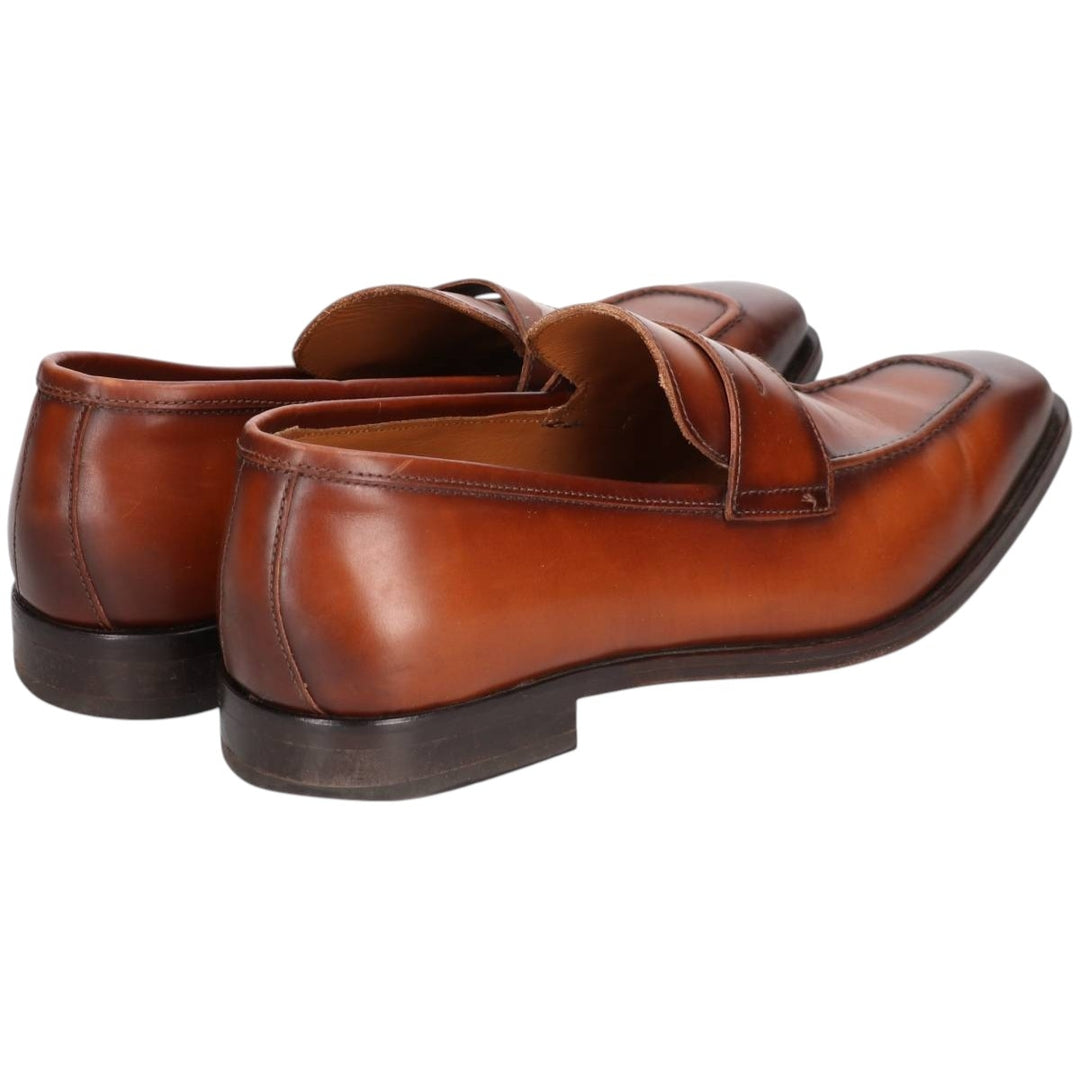 Antonio Marras's Laboratorio Art-igianale penny loafers, Made in Italy, size 42 Men's 26.0cm genuine leather brown type Vintage Second Hand