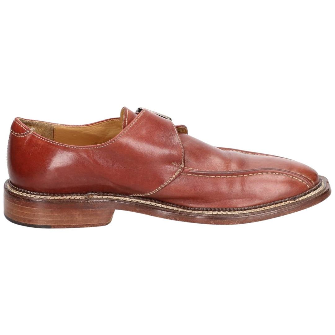 SANDRO MOSCOLONI monk strap shoes made in Italy Men's 28.0cm unclear brown type Vintage Second Hand