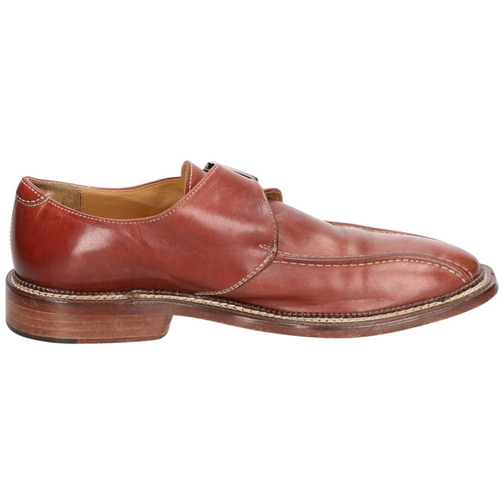 SANDRO MOSCOLONI monk strap shoes made in Italy Men's 28.0cm unclear brown type Vintage Second Hand