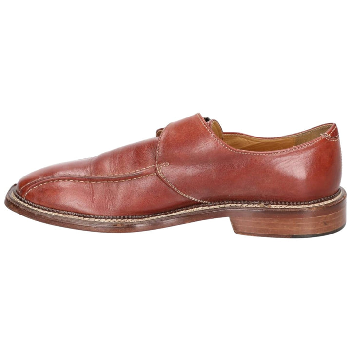 SANDRO MOSCOLONI monk strap shoes made in Italy Men's 28.0cm unclear brown type Vintage Second Hand
