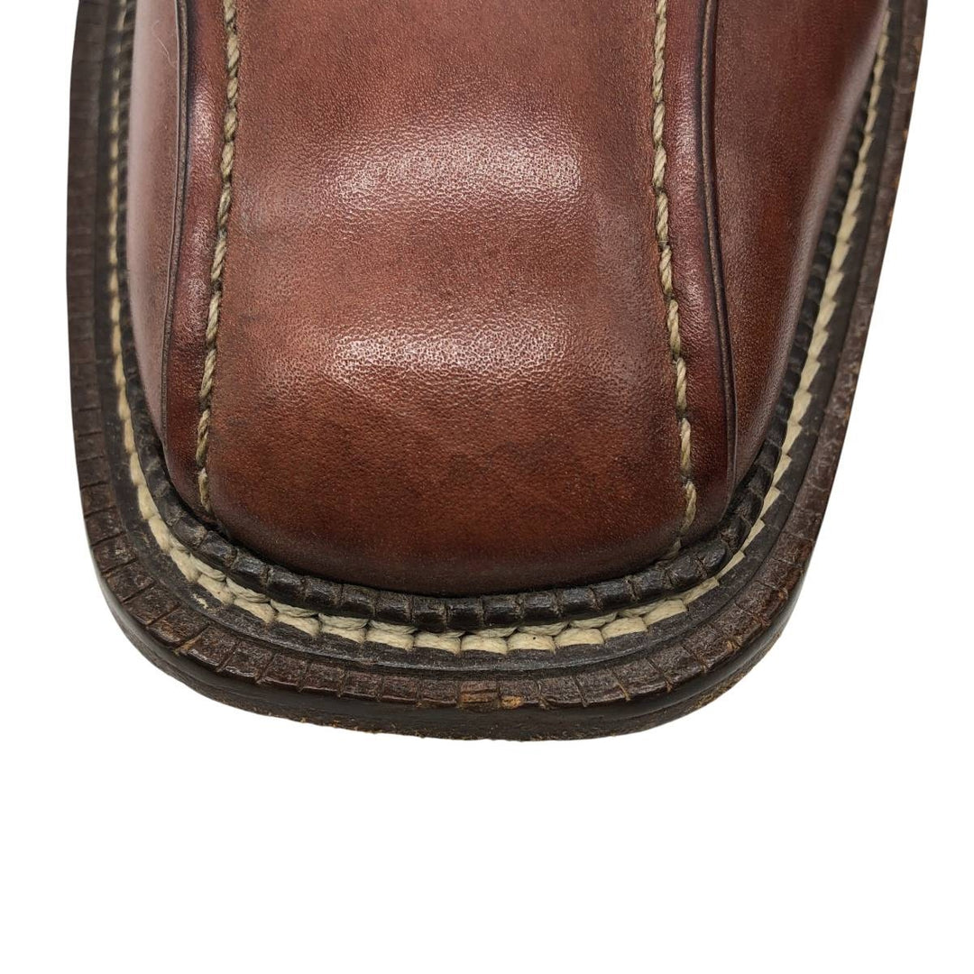 SANDRO MOSCOLONI monk strap shoes made in Italy Men's 28.0cm unclear brown type Vintage Second Hand