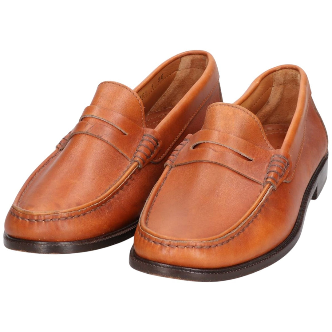 ETWright Penny Loafers Made in Italy 9 Men's 27.0cm unclear brown type Vintage Second Hand