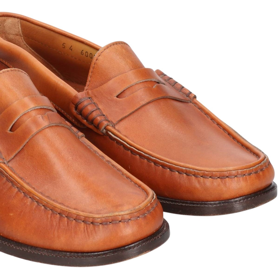 ETWright Penny Loafers Made in Italy 9 Men's 27.0cm unclear brown type Vintage Second Hand