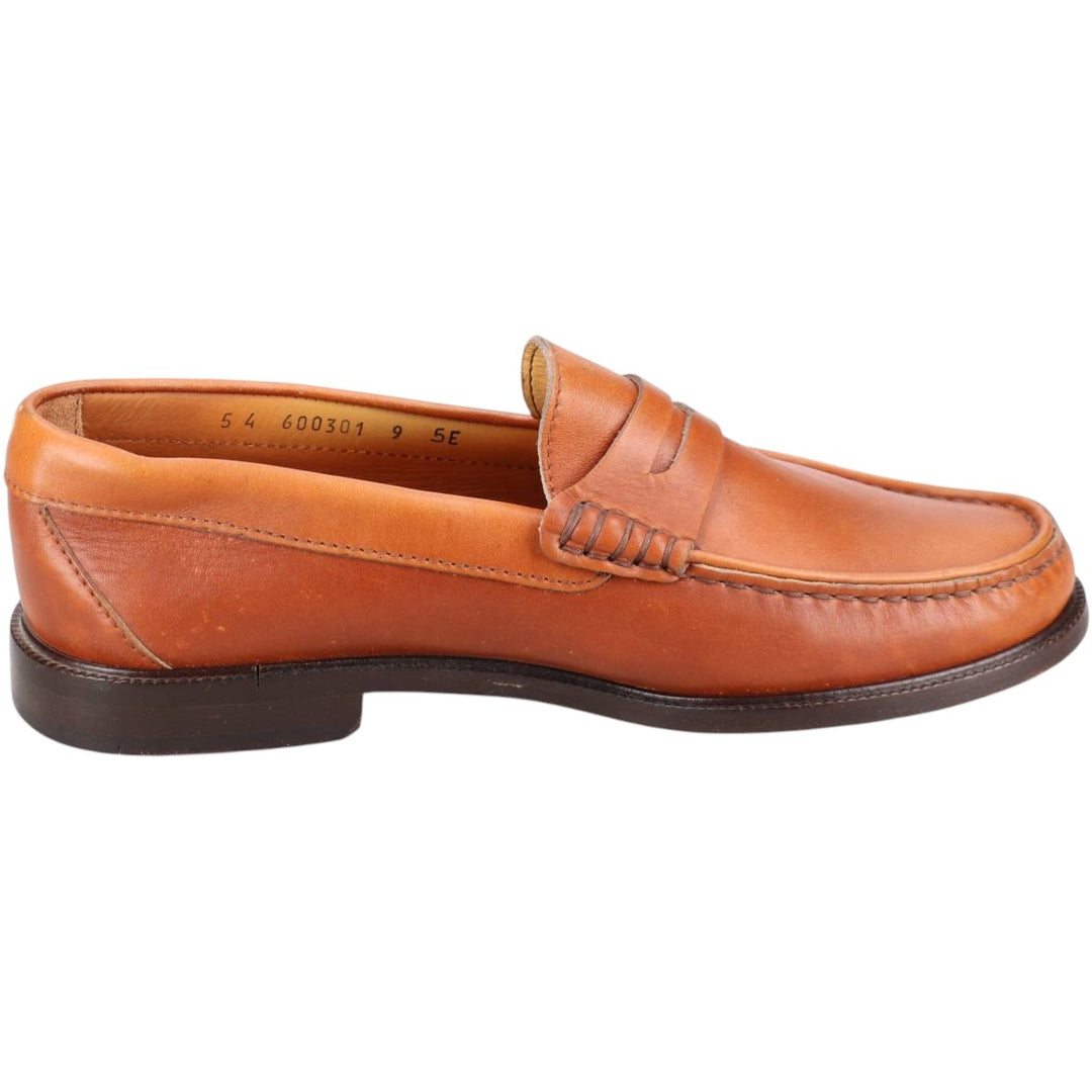 ETWright Penny Loafers Made in Italy 9 Men's 27.0cm unclear brown type Vintage Second Hand